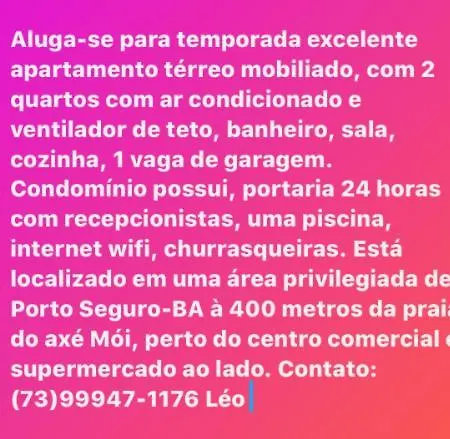 Apartamento 2 Quartos Porto Seguro Exterior foto